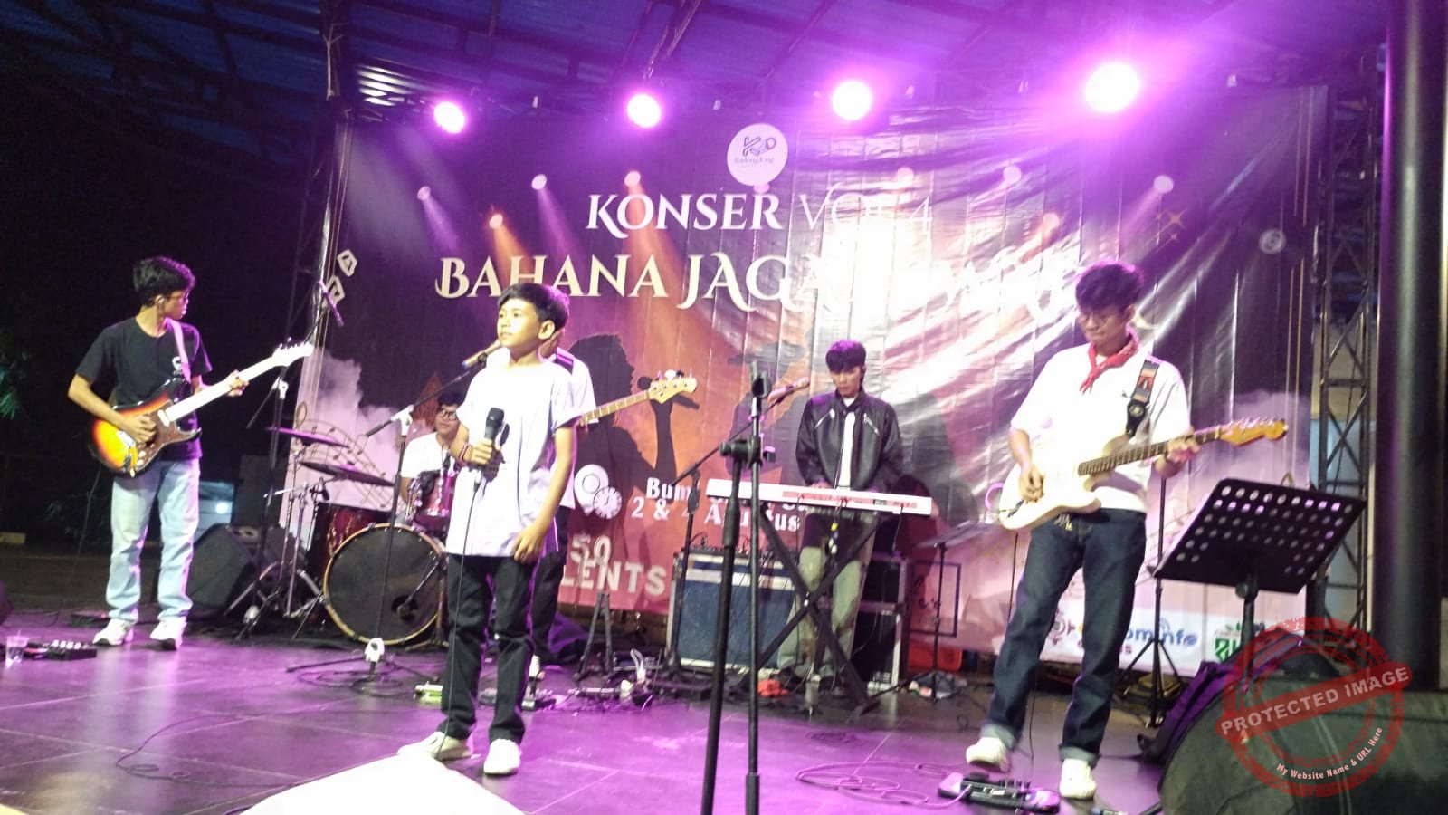 Pagelaran Bahana Jagat Swara Vol. 4 digelar di halaman Rumah Sakit Orthopaedi (RSOP). (Dok, foto. Istimewa)