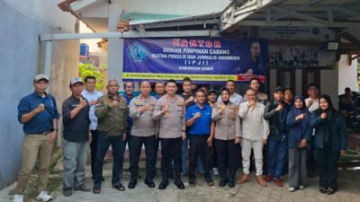 Kapolres Ciamis menyambangi kantor IPJI Ciamis.