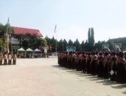 SMAN 1 Sindangkasih Tutup Mata Cakap Kepramukaan, 480 Siswa Baru Ditempa Jadi Pribadi Mandiri