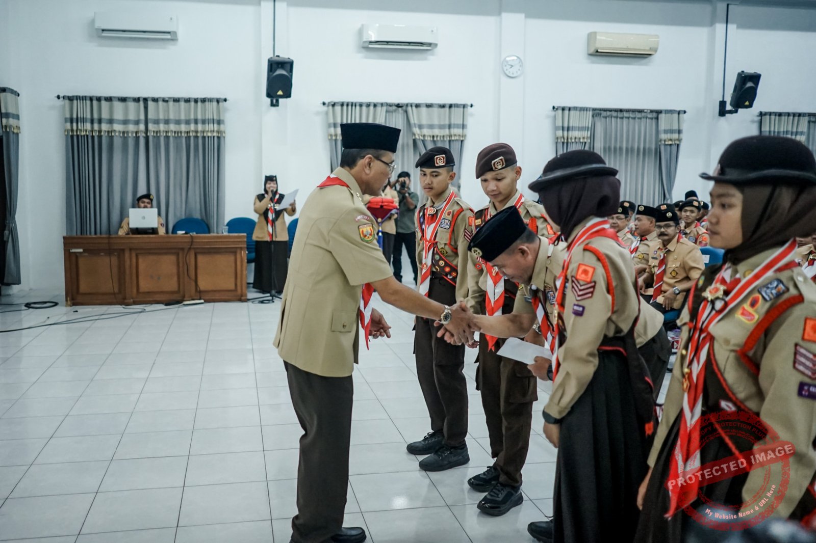 Kontingen Pramuka Ciamis dilepas ke Jambore Nasional 2026. (Dok, foto. Istimewa)