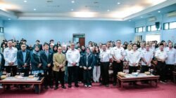Mahasiswa Unpas mengakhiri riset dan praktik di Lingkungan Pemkab Ciamis. (Dok, foto. Istimewa)