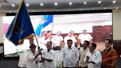 Konferensi Provinsi (Konferprov) PWI Jabar di Horison Ultima Hotel, Kota Bandung, Rabu, 12 Agustus 2026, Tantan raih 444 suara mengungguli Hardiyansyah dari total 699 suara. (Dok, foto. Istimewa)