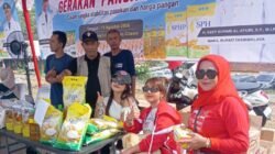 Gerakan Pangan Murah Meriahkan Milangkala Cineam, Warga Bisa Tebus Beras SPHP Rp57.500 per 5 Kg
