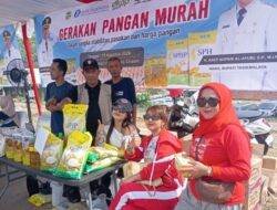 Gerakan Pangan Murah Meriahkan Milangkala Cineam, Warga Bisa Tebus Beras SPHP Rp57.500 per 5 Kg