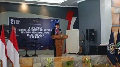 Bupati Ciamis: Lapas Harus Nyaman, tapi Tak Boleh Betah