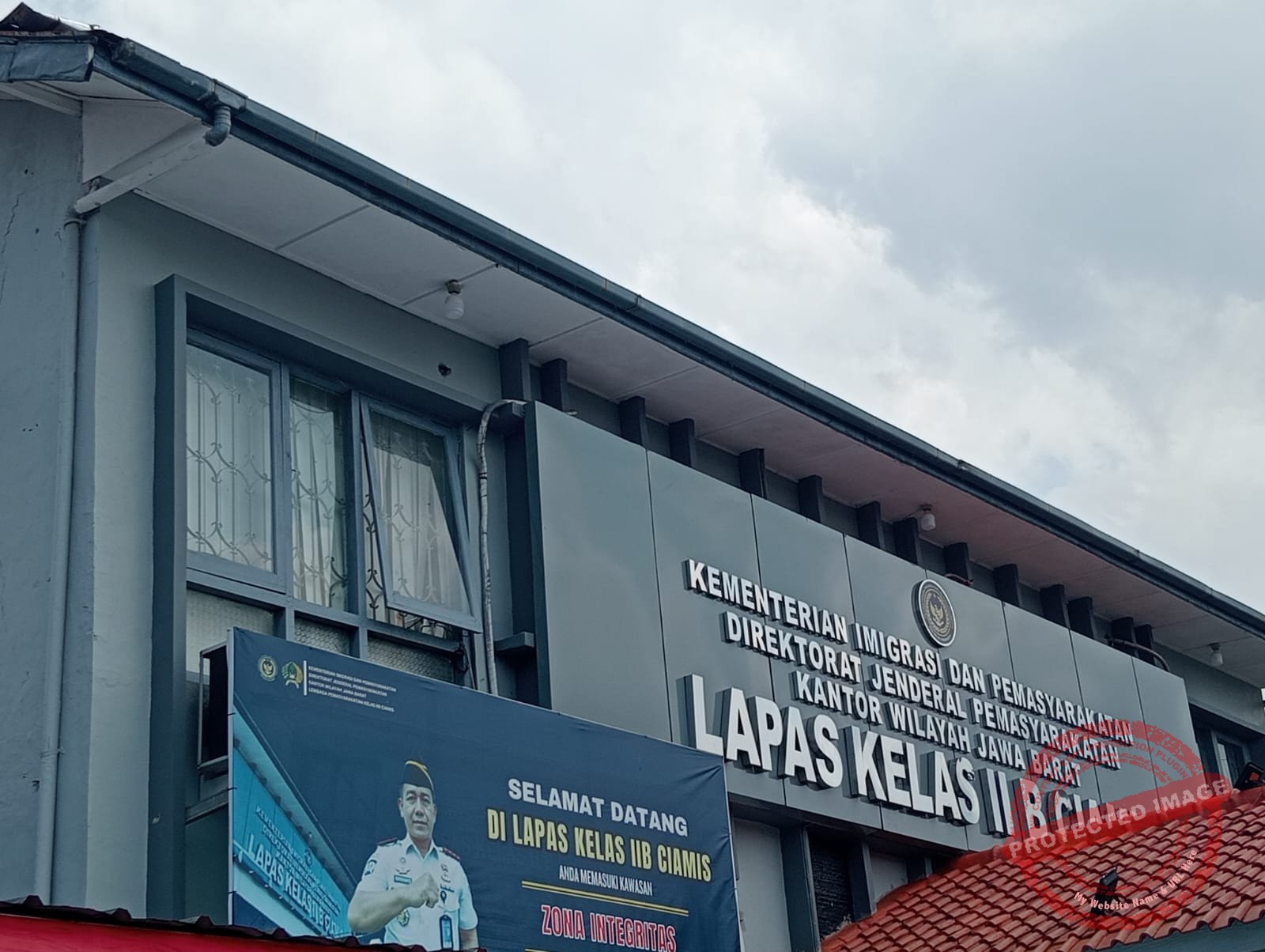 Lapas Kelas IIB Ciamis. (Dok, foto. Kondusif.com)