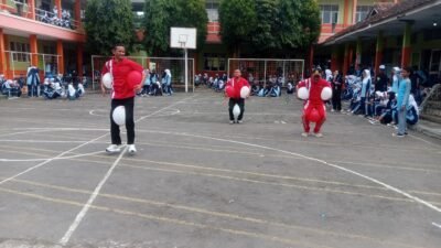 Semarak HUT ke-81 RI, SMPN 1 Manonjaya Hidupkan Lagi Lomba Tradisional