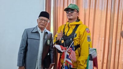 Jalan Kaki ke Tanah Suci, Viko Nur Faisal Berkesempatan Bertemu Erdogan.