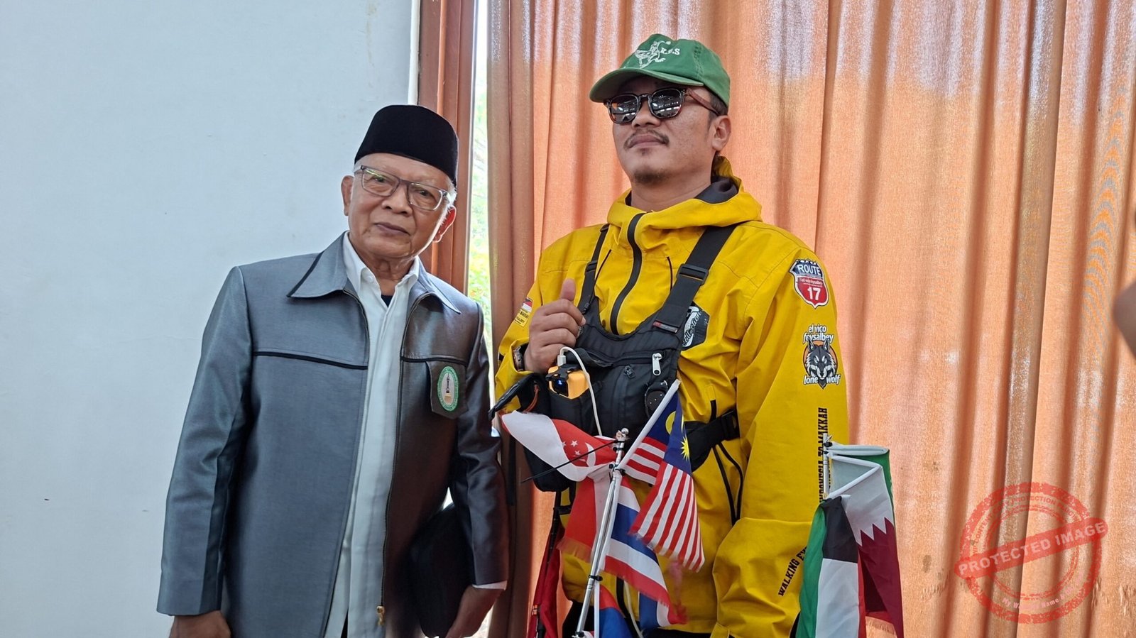 Jalan Kaki ke Tanah Suci, Viko Nur Faisal Berkesempatan Bertemu Erdogan.