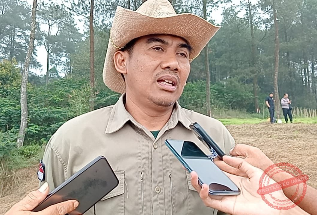Kepala Desa Cibeureum Ayi Hidayat harapkan penanaman bawang putih di Sukamantri bisa dongkrak ekonomi petani