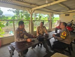 Polsek Cihaurbeuti Gandeng Perangkat Desa Pasirtamiang Jaga Kamtibmas