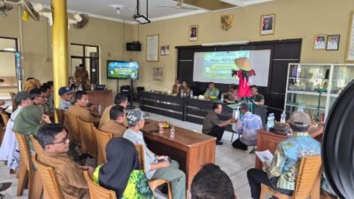 Robot Bebegig berbasis teknologi Internet of Things (IoT) untuk membantu mengusir burung yang menyerang tanaman padi. (Dok, foto. Istimewa)
