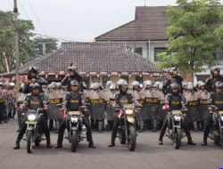 Polres Ciamis Perkuat Kesiapsiagaan Personel lewat Latihan Dalmas