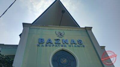 Kantor Baznas Ciamis. (Dok, foto. Kondusif.com)