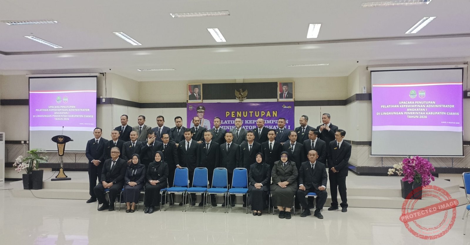 30 ASN di lingkungan Pemkab Ciamis lulus Pelatihan Kepemimpinan Administrator (PKA) Angkatan I Tahun 2026. (Dok, foto. Fauza/kondusif.com)
