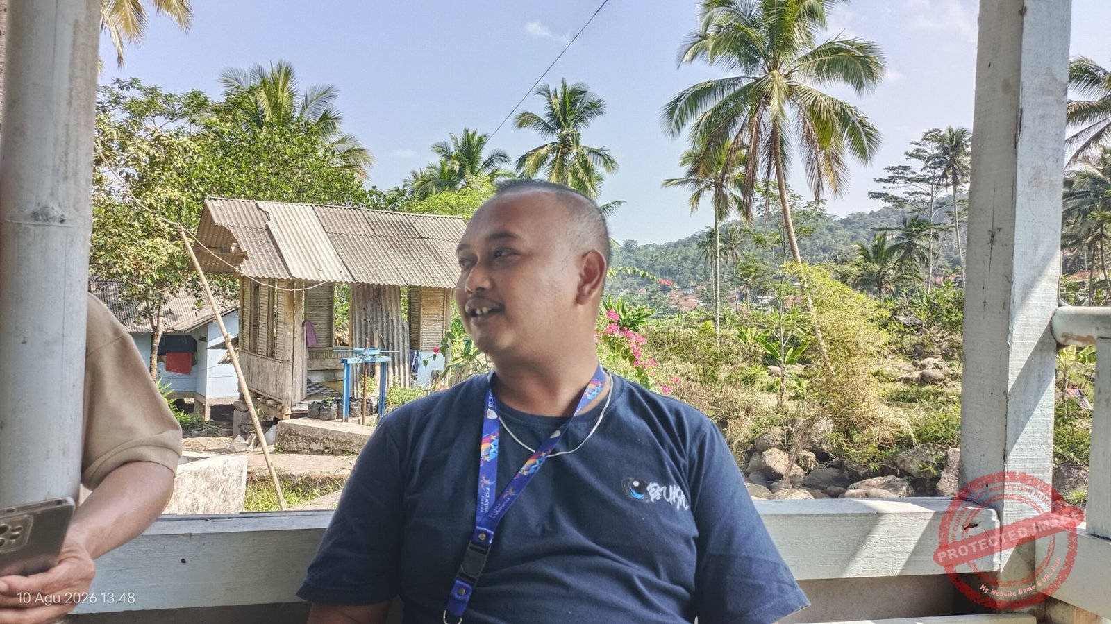 Pengelola Wisata Cadas Ngampar, Fauzan alias Zam Zam