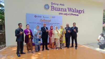 Gedung Aula Buana Walagri Diresmikan, Agun Gunandjar Titip Harapan untuk Universitas Galuh