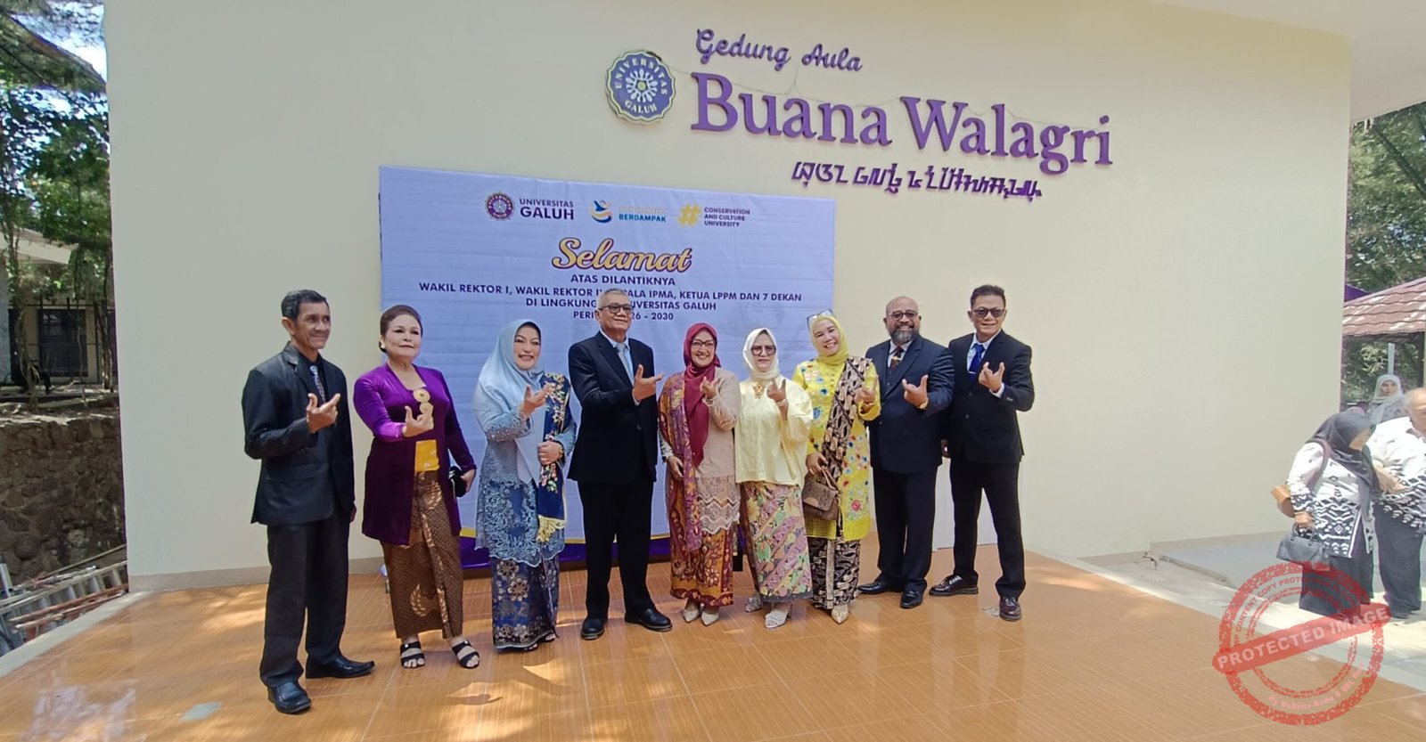 Gedung Aula Buana Walagri Universitas Galuh