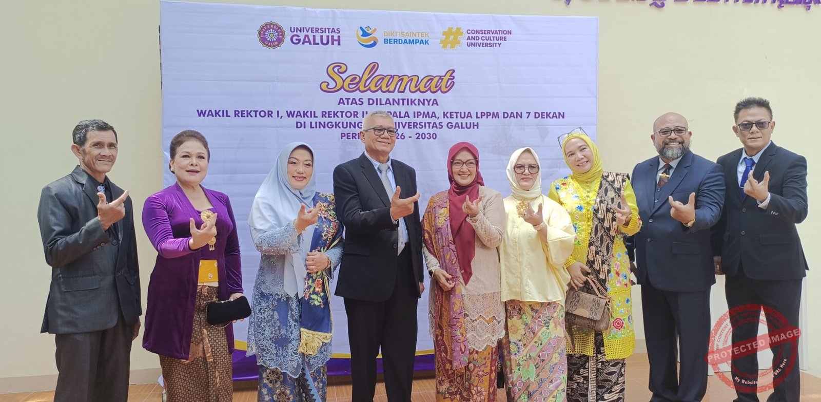 Daftar 11 pejabat Universitas Galuh yang baru dilantik dari wakil rektor, kepala lembaga, hingga dekan