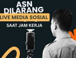 Disdik Jabar Ingatkan ASN, Dilarang Live Media Sosial Saat Jam Kerja