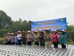 Ciamis Mulai Uji Coba Tanam Bawang Putih, Polres Siapkan Lahan Setengah Hektare di Sukamantri