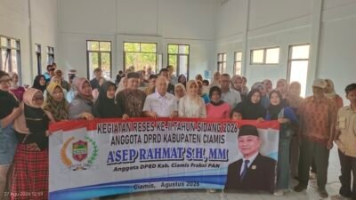 Reses di Ciharalang, Asep Rahmat Buka Ruang Warga Sampaikan Keluhan