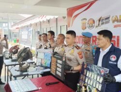 Polisi Ciamis Bongkar Peredaran Sabu Jaringan Lintas Provinsi