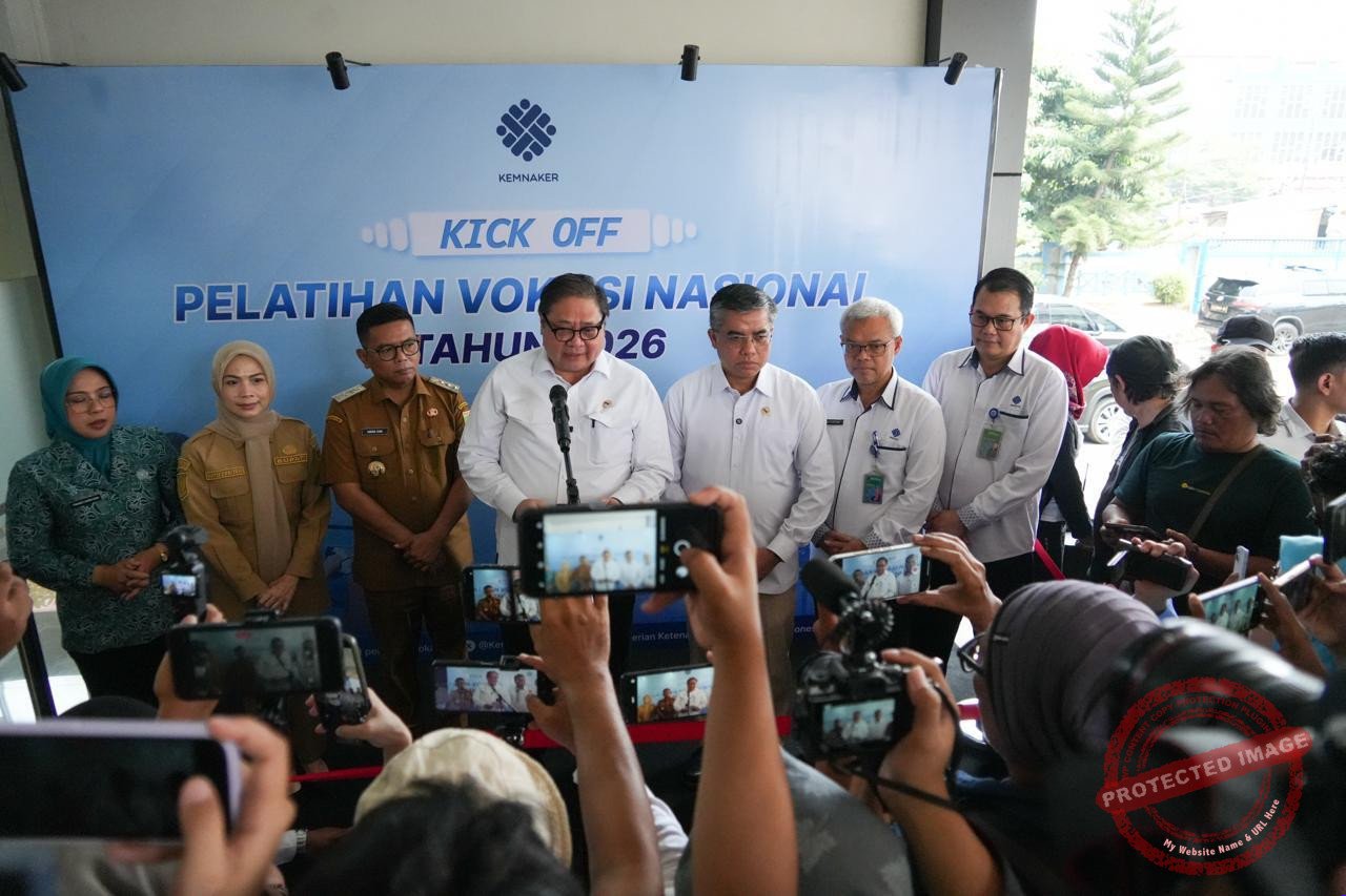 Pemerintah genjot pelatihan vokasi. (Dok, foto. Kementerian Sekretariat Negara)
