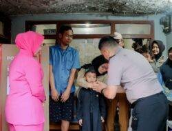 Tak Hanya Santunan, Polres Ciamis Bantu Usaha Warga Disabilitas