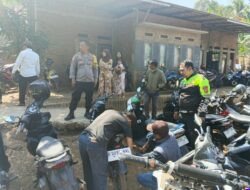 20 Knalpot Brong Disita dari Kendaraan Siswa di Malangbong Garut