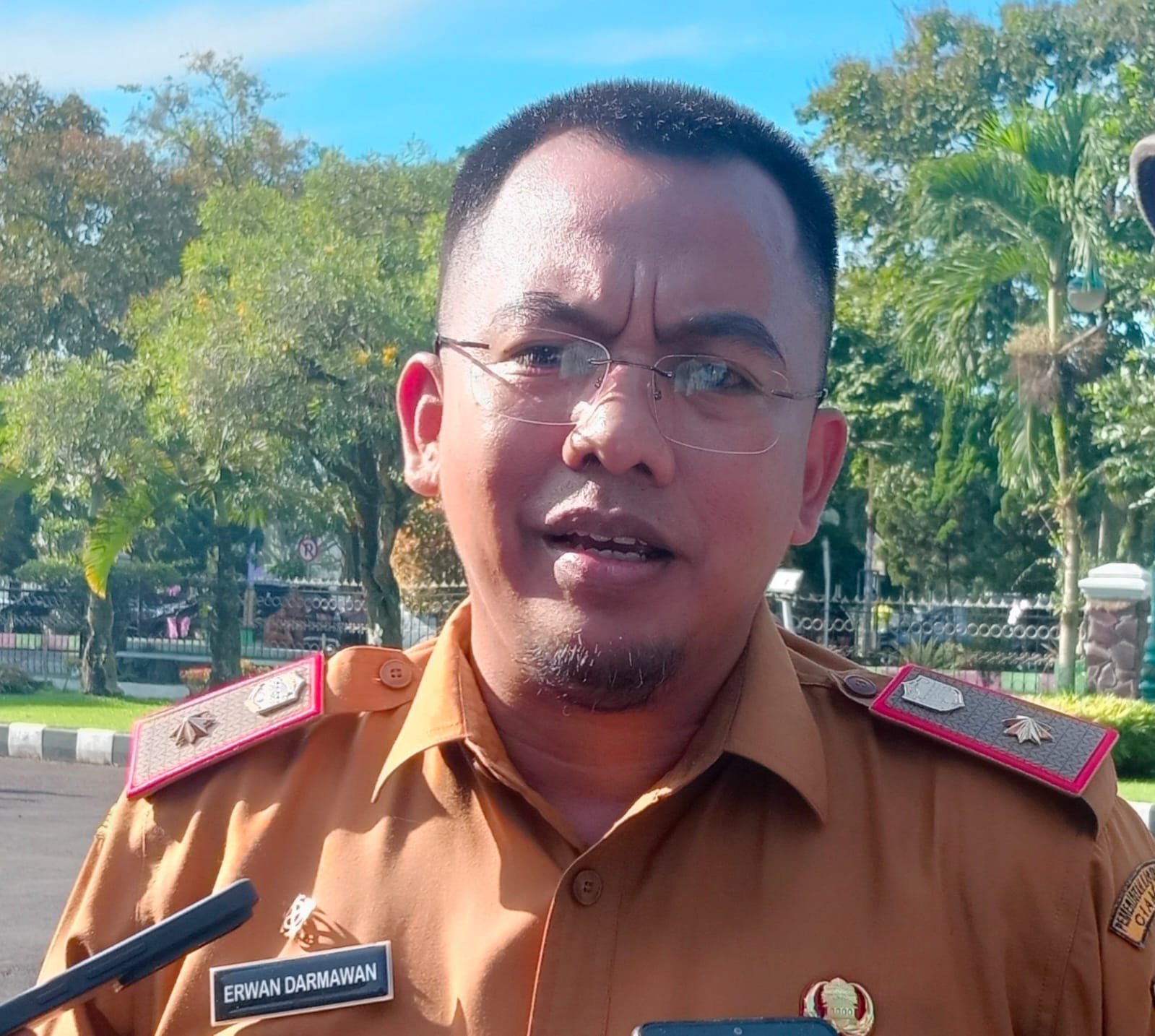 Ketua Satgas Percepatan Penyelenggaraan Program MBG Kabupaten Ciamis Erwan Darmawan. (Dok, foto. Tim Kondusif.com)