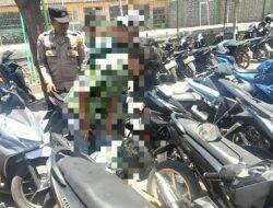 Polsek Leles Amankan 10 Knalpot Brong dari Pelajar di Garut