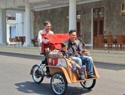 Bupati Ciamis Coba Becak Listrik Bantuan Prabowo, Sebut Lebih Mudah dan Ringan