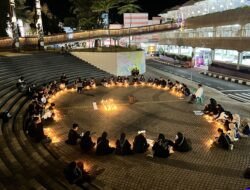 Jurnalis Ciamis Gelar Doa Bersama untuk Lima Rekan yang Hilang di Anak Krakatau