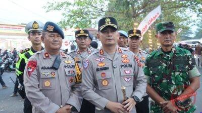 Foto:Kapolres Ciamis AKBP Eko Iskandar, S.H., S.I.K., M.Si. Pastikan Wilayah Aman dan Kondusif Usai Liga 2 Pegadaian Championsip 2026/2027 PSGC Ciamis vs Sumsel Unitide