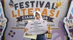 Siswi SMPN 1 Kawali Juara Lomba Resensi Buku di Festival Literasi Ciamis 2026