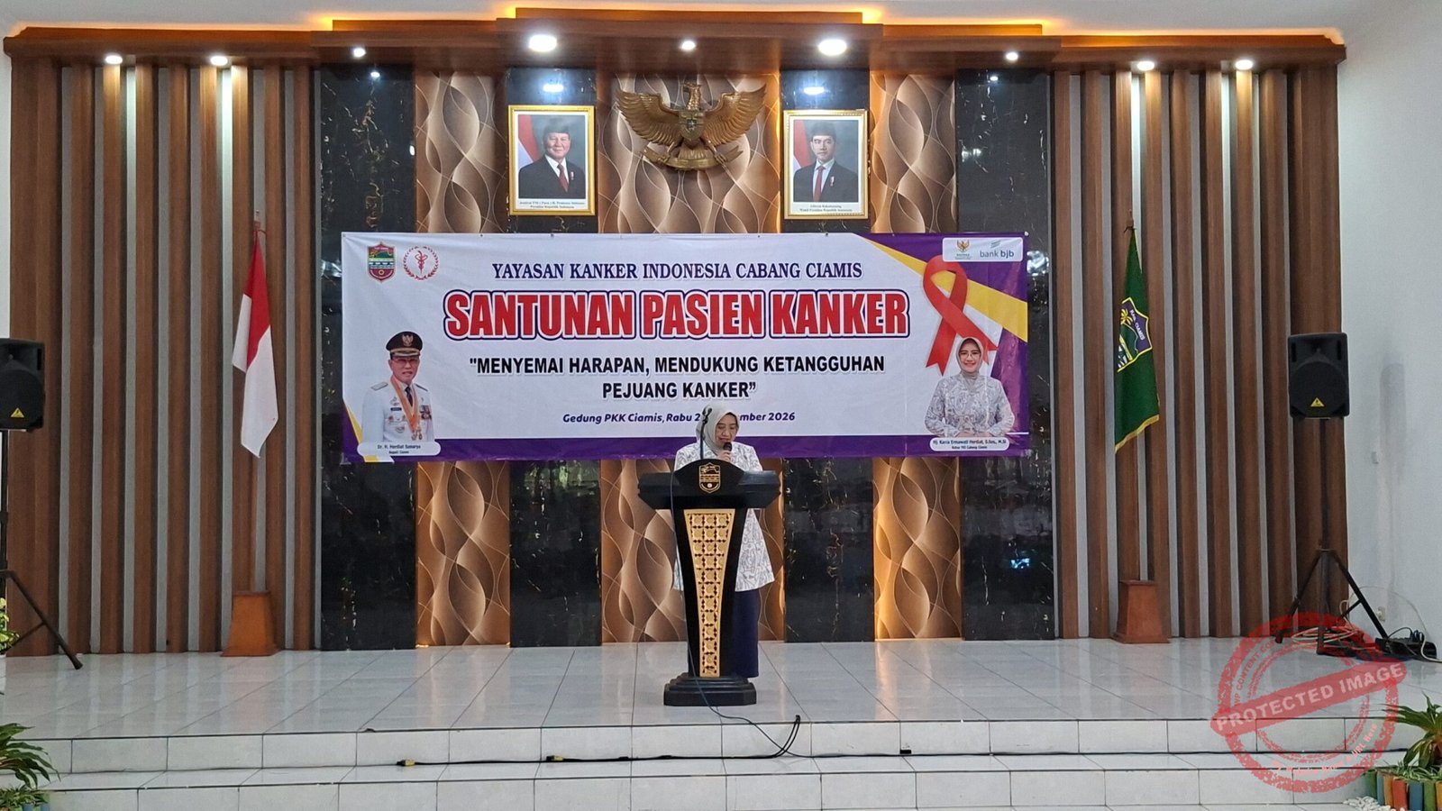 Ketua YKI Cabang Kabupaten Ciamis, Hj. Kania Ernawati Herdiat. (Dok, foto. Kondusif.com)