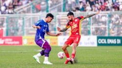 PSGC Ciamis vs Semen Padang di Satdion Galuh Ciamis. (Dok, foto. Istimewa)