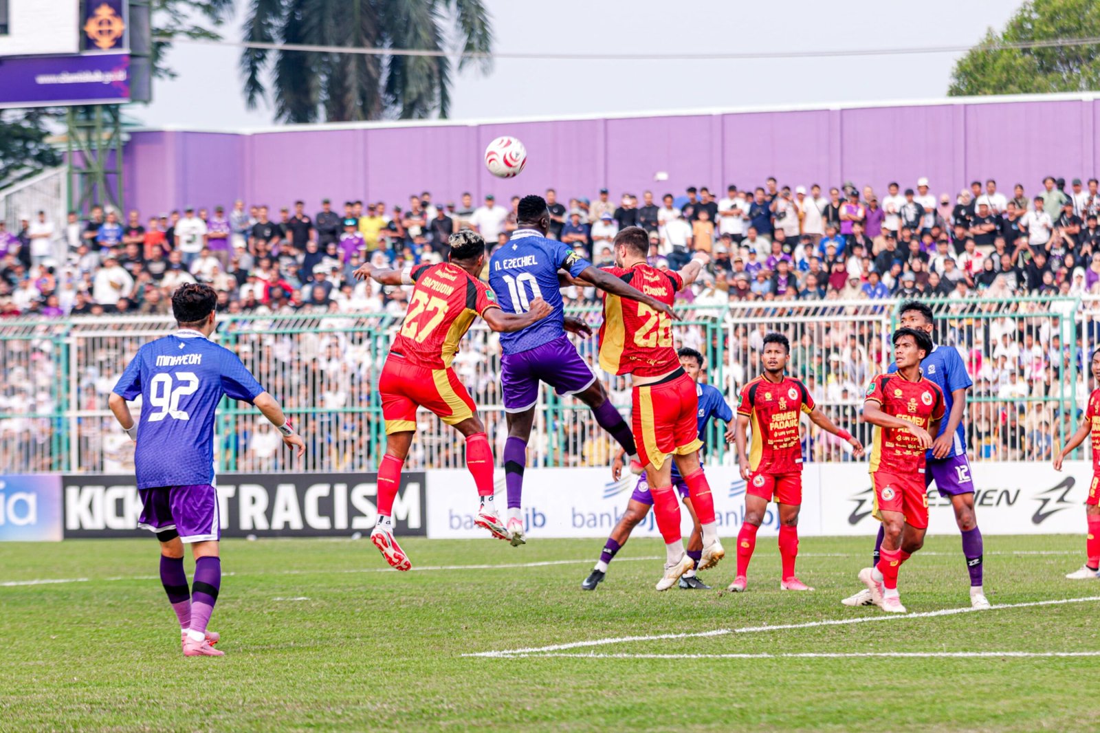 PSGC Ciamis vs Semen Padang. (Dok foto. Istimewa)