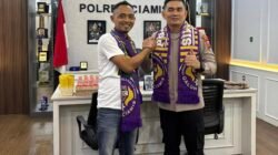 Jelang Liga 2, Suporter Balad Galuh Temui Kapolres Ciamis Bahas Kamtibmas