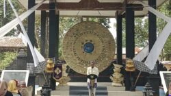 Bupati Ciamis, Herdiat Sunarya sambutan di Milangkala ke-17 Gong Perdamaian