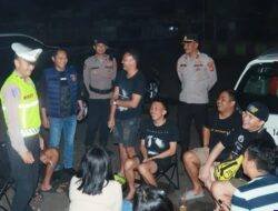 Di Malam Akhir Pekan Tak Luput dari Patroli, Polres Ciamis Sasar C3, Miras dan Obat Terlarang