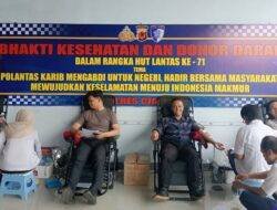 Setetes Darah untuk Sesama, Satlantas Polres Ciamis Tandai HUT ke-71 dengan Aksi Kemanusiaan