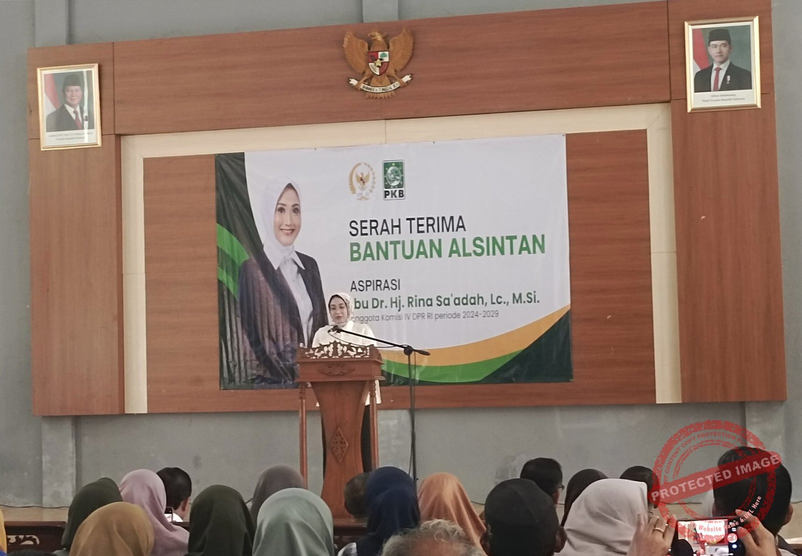 Anggota Komisi IV DPR RI Rina Sa’adah