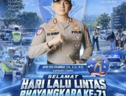 HUT Lalu Lintas Bhayangkara ke-71, Satlantas Polres Ciamis Tandai Pengabdian Lewat Aksi Kemanusiaan