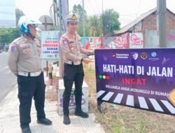 Dari Titik Rawan, Satlantas Ciamis Bersama Jasaraharja Bangun Kesadaran Pengendara untuk Selamat Sampai Rumah