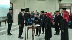 Bupati Ciamis Lantik 113 Pejabat, Isi Kekosongan Jabatan di Lingkungan Pemkab