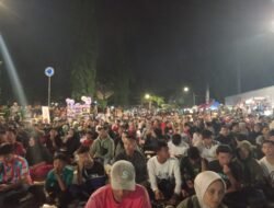 Nobar Final Indonesia vs Thailand, Jersei PSGC Jadi Rebutan Warga Ciamis