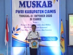 Di Muskab PWRI Ciamis, Herdiat Tekankan Pengabdian Tak Berakhir saat Pensiun