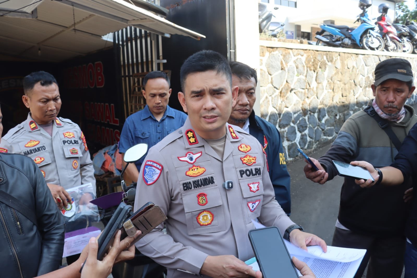 Kapolres Ciamis, AKBP Eko Iskandar